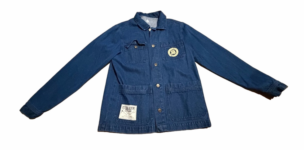 Big Thunder Moutain Men's Navy Denim Jacket